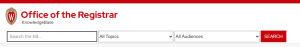 RO KB page keyword search box