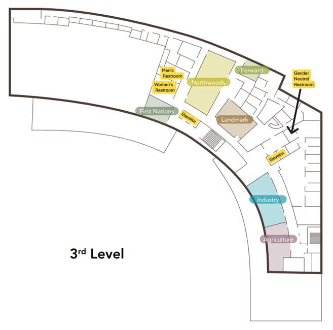 Union South third floor plan